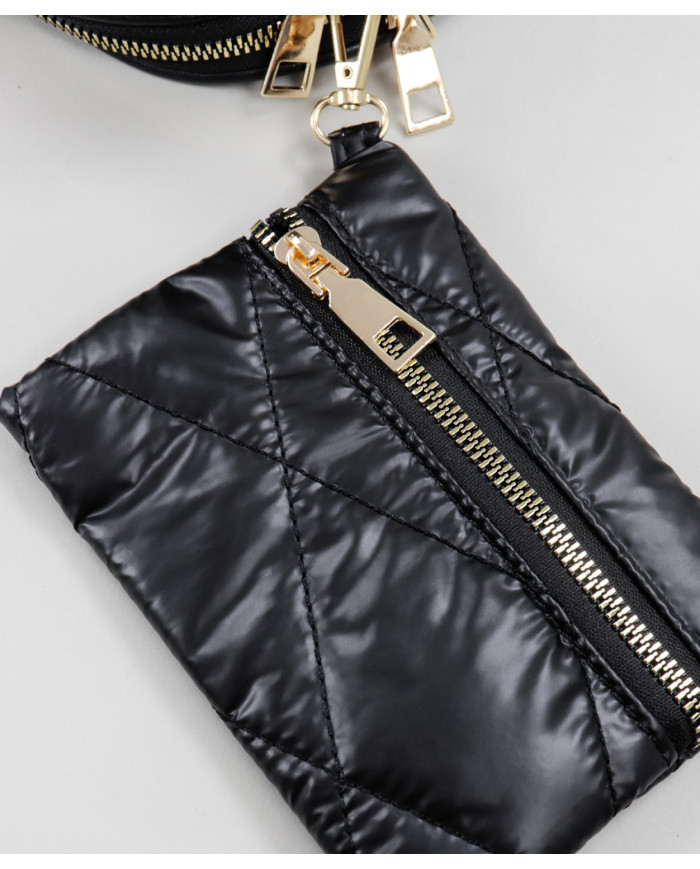 Black Case Padded with Triple Split