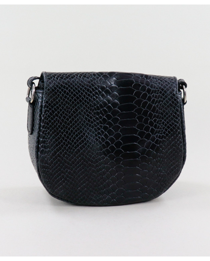 Black Case of Lady Tiracolo with Texture