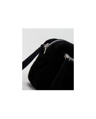 Mala Preta de Senhora com Bolso à Frente