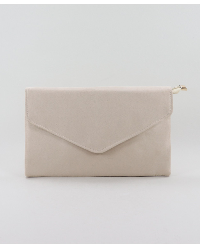 Pochete Taupe de Senhora com Material Suave