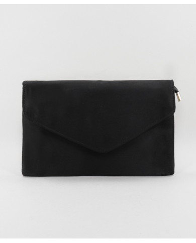 Pochete Preta de Senhora com Material Suave