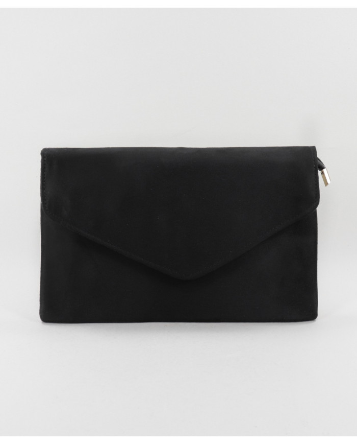 Pochete Preta de Senhora com Material Suave