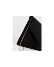 Pochete Preta de Senhora com Material Suave