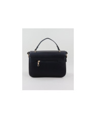 Women's Black Hand Bag with Iman