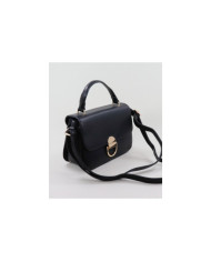 Women's Black Hand Bag with Iman