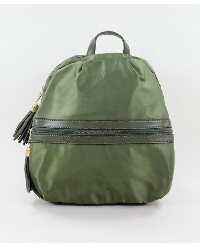 Damas Kaki mochila en Nylon