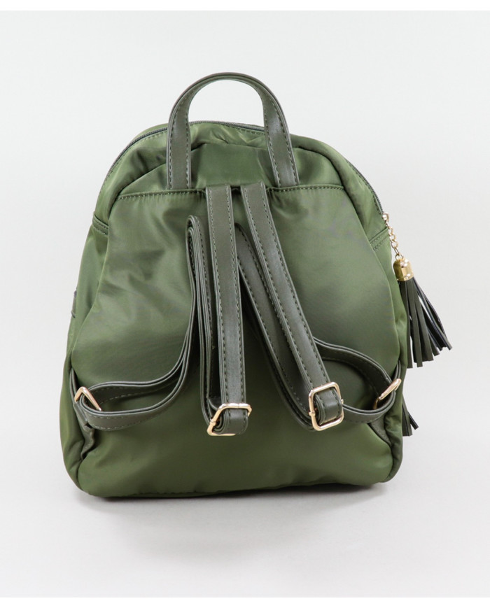 Mochila Kaki de Senhora em Nylon