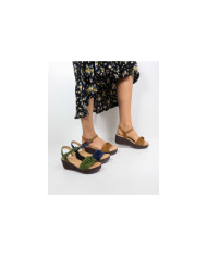 Sandalias de Cunha Ginova con Nó