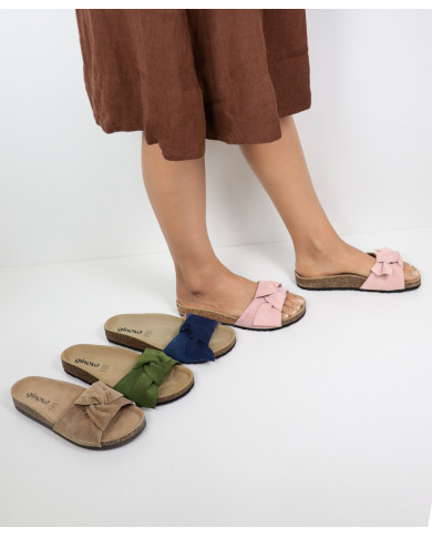 Ms. Ginova Slippers with Lace