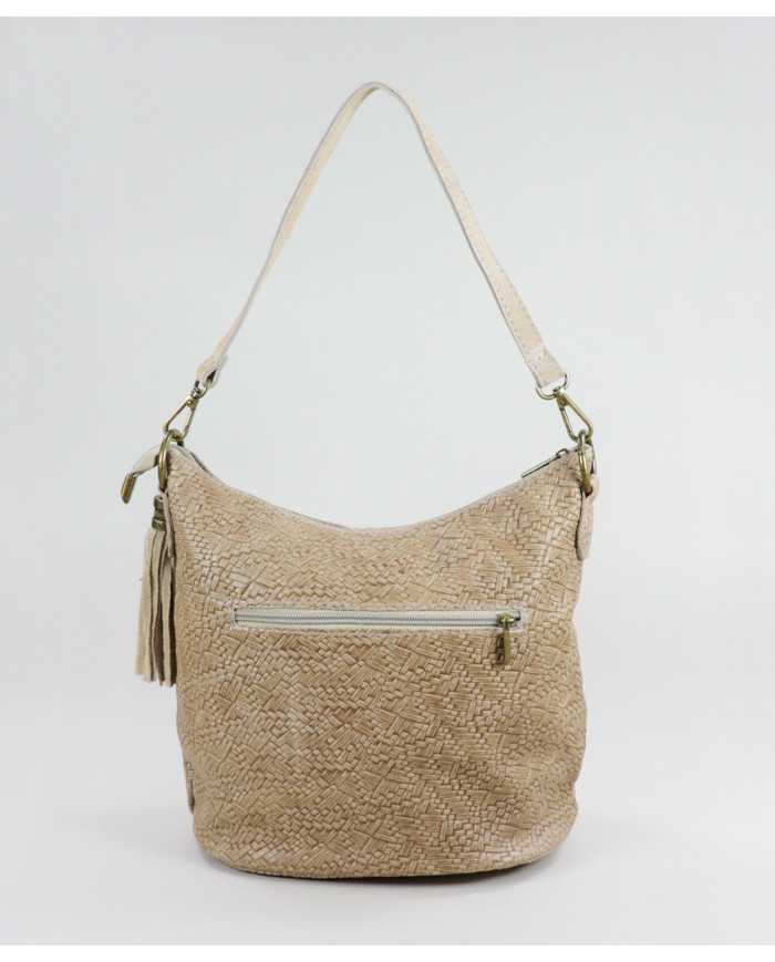 Lady Taupe Mala con Berloque