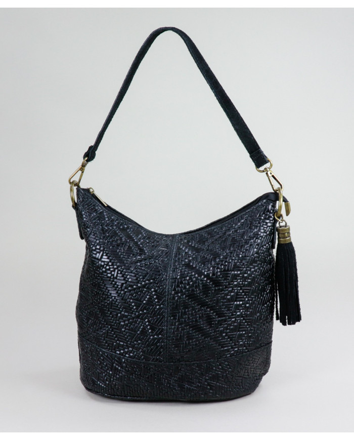 Mala negra de Lady con Berloque