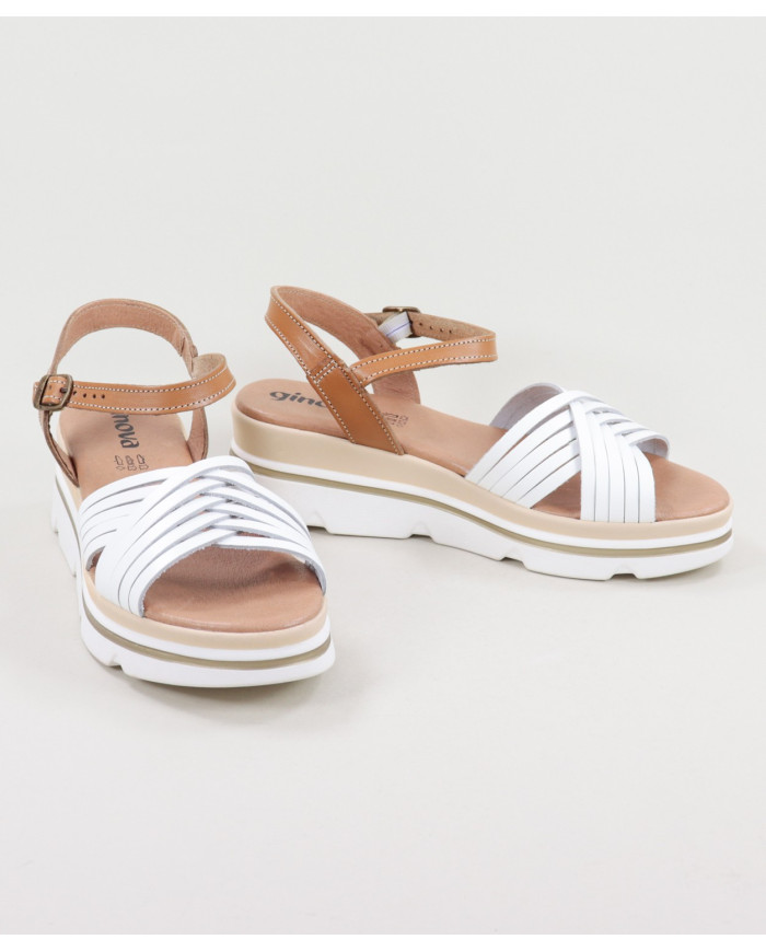 Sandalias de Senhora Ginova con Tiras