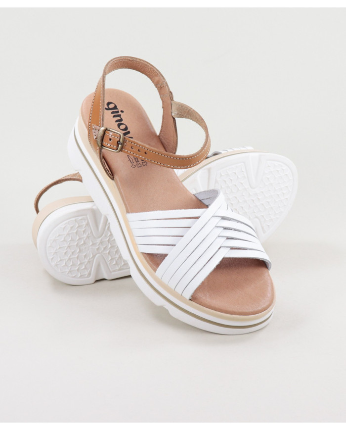 Sandalias de Senhora Ginova con Tiras