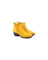 Botas Amarelo de Salto Médio Femininas Ginova