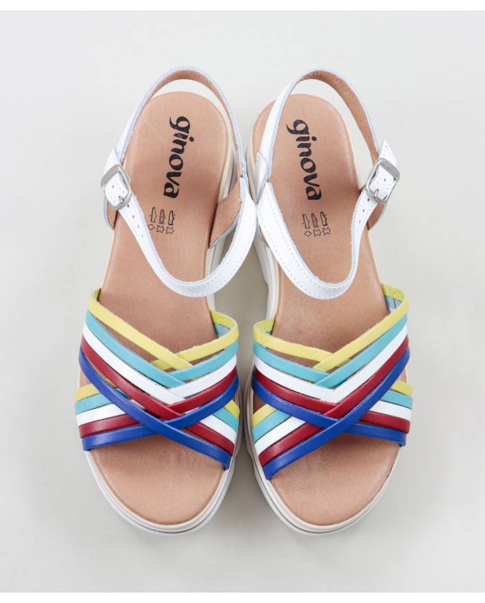 Sandalias de Senhora Ginova con Tiras