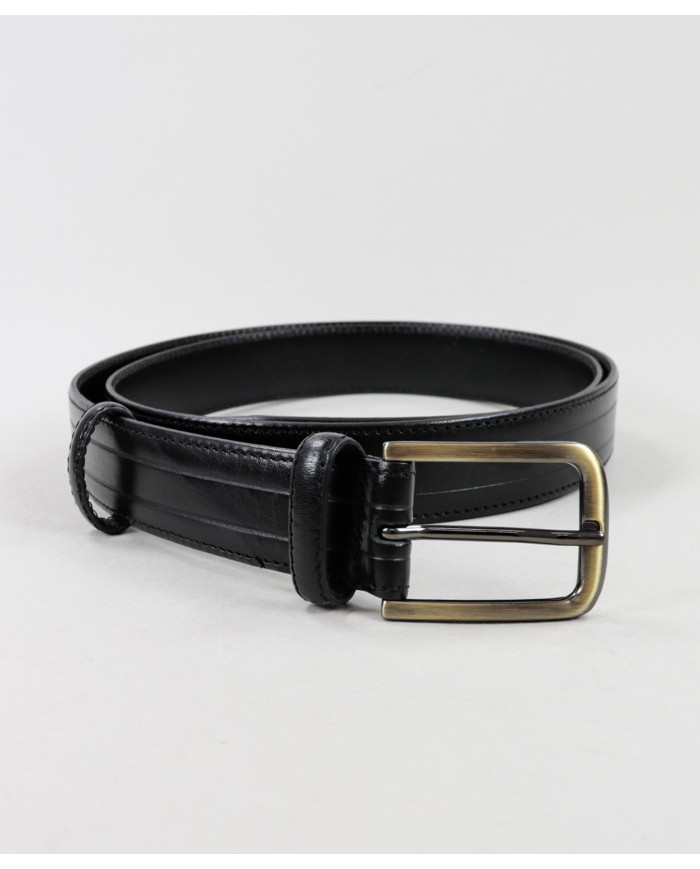 Men's Belt Black in Skin Velen Belts