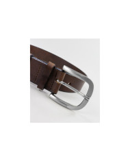 Cinto de Mulher Castanho em Pele