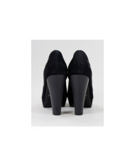 Botins Pretos de Salto Alto Ginova Elegantes