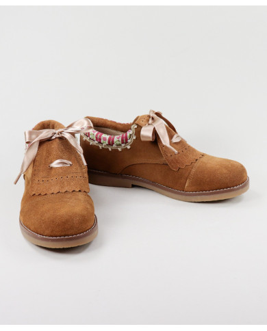 Carneira Shoes with Lace Satin Ginova