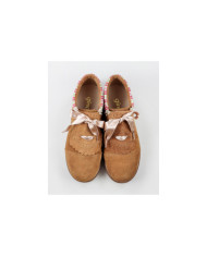 Sapatos de Carneira com Laço Cetim Ginova