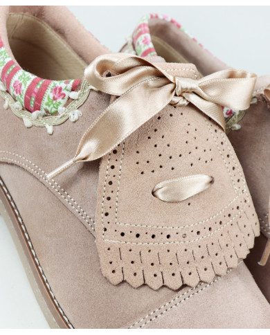 Zapatos de piel de mujer Fleece Ginova