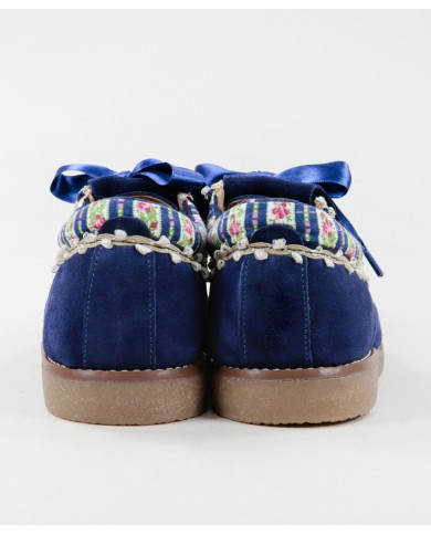 Zapatos de piel de mujer Fleece Ginova