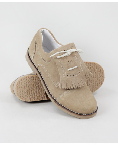 Taupe Shoes in Ginova Carneira Skin