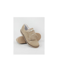 Taupe Shoes in Ginova Carneira Skin