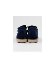 Sapatos Azuis em Pele de Carneira Ginova