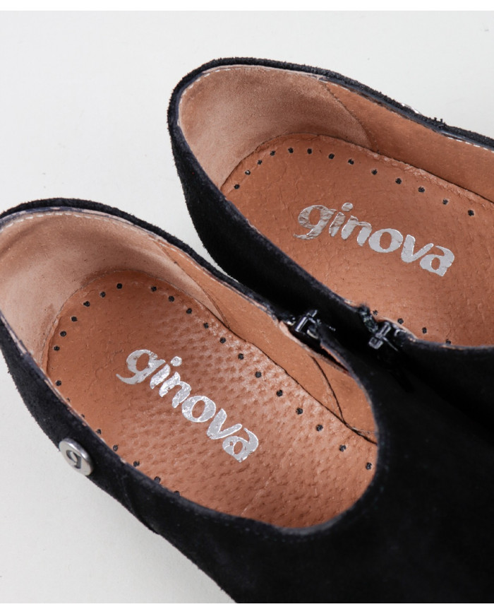 Black Rasos Ginova Fecho Shoes