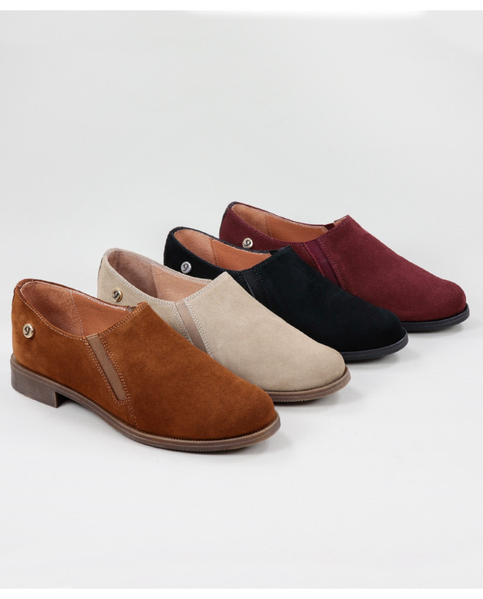 Sapatos Rasos Ginova com Elásticos