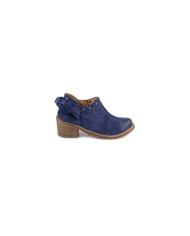 Women's Blue Buttons Ginova with Lace