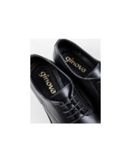 Ginova Man Zapatos con mayorista y sola de goma