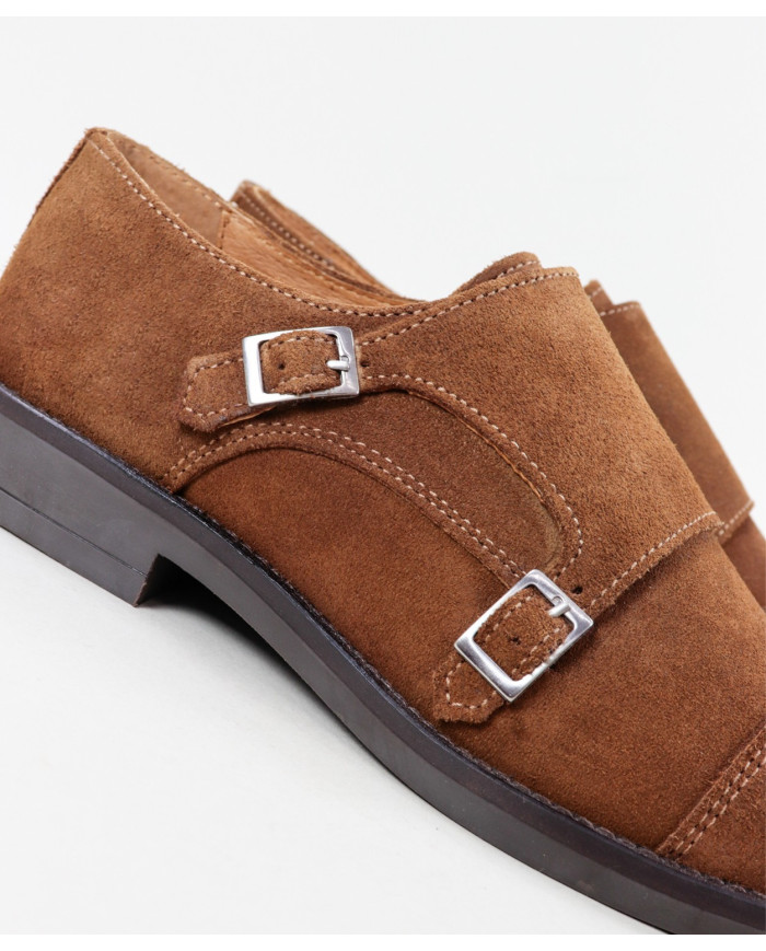 Ginova Man Shoes with Buckles