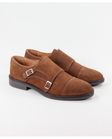Ginova Man Shoes with Buckles
