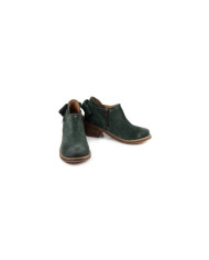Women's Green Boots Ginova with Laço