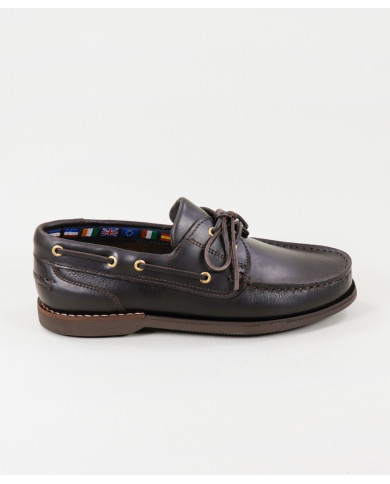 Sapatos de Vela de Homem Ginova em Pele