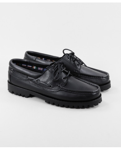Zapatos de vela negro Ginova Man