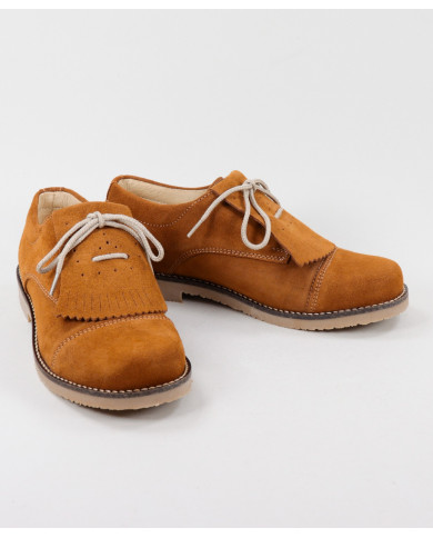 Sapatos de Carneira Ginova de Atacadores