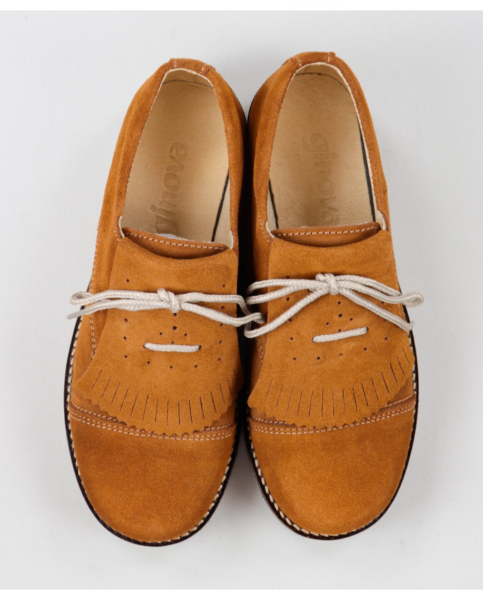 Zapatos de piel bajo de Ginova Crimson con Wholesalers