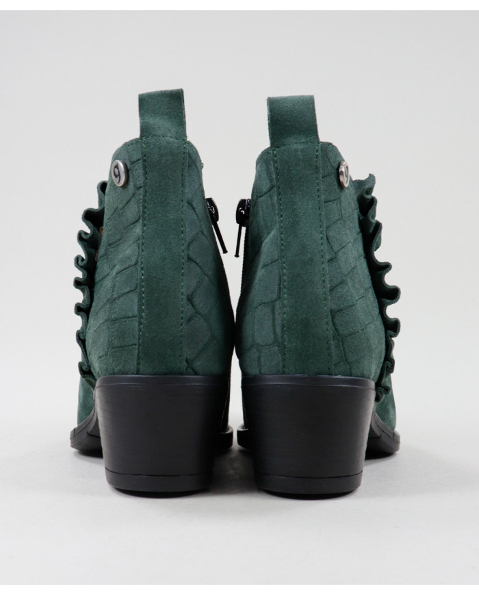 Botas de mujeres Ginova con Folho Franzido