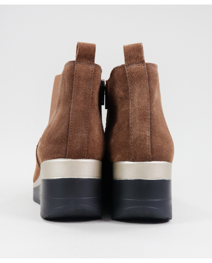 Camel de Cunha Ginova Boots with Elastic