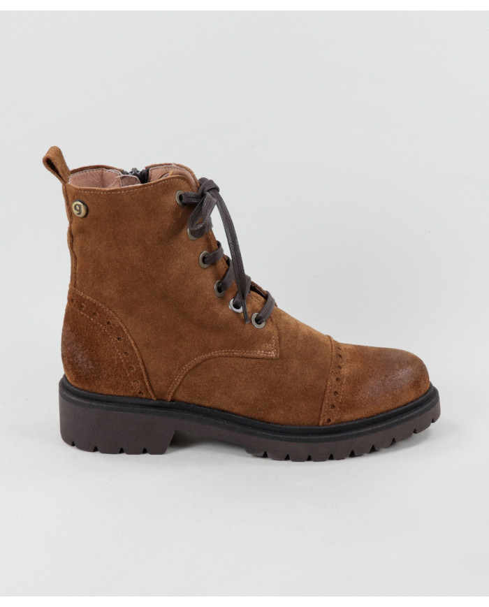 Botas Camel Militares Ginova Femininas em Camurça