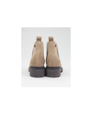 Taupe Boots by Mrs. Ginova with Elastics on the Laterals