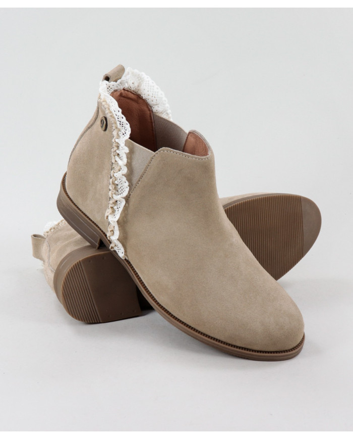 Rasas Ginova Boots with Lace and Elastic