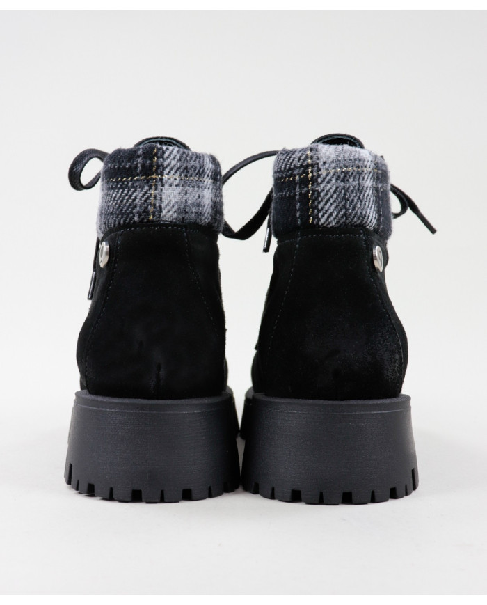 Botas de mujer Ginova con panel de tela