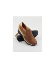 Camel Ginova shoes of Elastic in Cunha