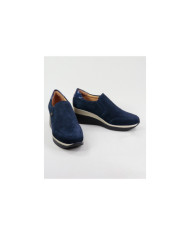 Blue shoes Ginova from Elastic in Cunha