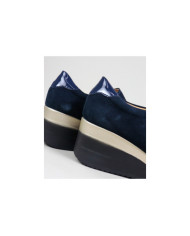 Blue shoes Ginova from Elastic in Cunha