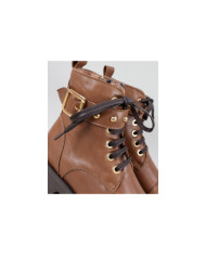 Women's Military Camel Boots Ginova in Skin